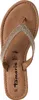 Tamaris Damen Pantolette Leder Zehentrenner Strassstein Produktbild-Vorschau 4