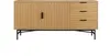 SalesFever Sideboard | mit 2 Türen und 3 Schubladen | MDF Produktbild-Vorschau 1