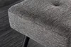riess-ambiente Design Sitzbank BOUTIQUE 100cm grau Produktbild-Vorschau 4