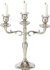 Boltze Kerzenständer Varas silber 3-flammig, Hähe 26 cm, Produktbild-Vorschau 1