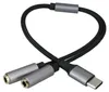 kwmobile USB C Kopfhörer Splitter für USB C Headphone / Produktbild-Vorschau 1