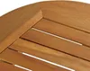 Balkontisch Klapptisch Holztisch Ø 60 cm Rund Gartentisch Produktbild-Vorschau 3