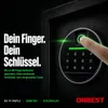 ONBEST Möbeltresor mit Fingerabdruck | M  | 4mm Stahltür | Produktbild-Vorschau 5