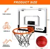 Indoor-Basketballkorb, Mini-Basketballkorb, mit 3 Produktbild-Vorschau 4