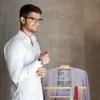 Relaxdays Stummer Diener, Bambus, klappbar, für Bad & Produktbild-Vorschau 5