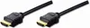 DIGITUS HDMI High Speed mit Ethernet Anschlusskabel, 3m, sw Voir les images du produit 1