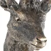LEX Hirschgeweih 20x12x30 cm Farbe: Bronze MC8030BR Produktbild-Vorschau 3