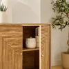 Calicosy - Credenza 2 ante effetto doghe a L, L80 cm - EDEN Anteprima dell’immagine prodotto 4