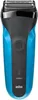 Braun 310 Series 3 - rasoio a lamina - nero/blu Anteprima dell’immagine prodotto 2