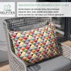 Selfitex Cuscino decorativo colorato con imbottitura Anteprima dell’immagine prodotto 5