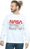 NASA - Sweatshirt für Herren BI2198 (M) (Weiß) Produktbild-Vorschau 2