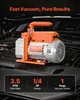 SucceBuy Vakuumpumpe, 3,5 CFM 99 L/min, 1-stufig, 180 W, Produktbild-Vorschau 2