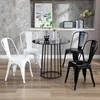 Duhome Chaises de bistrot Chaise en métal Lot de 2 en fer Voir les images du produit 9