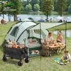 Sekey Kuppelzelt 4 Personen mit Vorzelt & Markise, Pop Up Produktbild-Vorschau 9