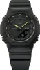 A black Casio G-Shock watch is shown against a white background. Podgląd zdjęcia produktu