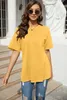 Oversized Damen-T-Shirts, Kurzarm, Rundhalsausschnitt, Produktbild-Vorschau 3