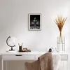 Gerahmtes Poster - Rahmen in heller Eiche - Tänzerin Frau Produktbild-Vorschau 6