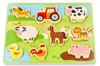 Lelin 20081 Holz - Puzzle / Holzpuzzle / dicke Puzzleteile Produktbild-Vorschau 2