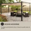 Blumfeldt Pergola Aluminium 3x4m, Pergola Terrasse, Voir les images du produit 6