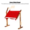 Cerceau à broder en bois antique avec support | Cerceau Voir les images du produit 8