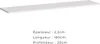 Meublorama DS-AM-SWITCH-WW SW PW 1*1C/6KG, MDF-Platten, Produktbild-Vorschau 1