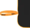 NILS NCR12 asciugamano in microfibra nero/arancio Anteprima dell’immagine prodotto 4