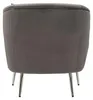 Glamouröser Sessel "Silvery" (73 x 66 x 78 cm) in grauem Produktbild-Vorschau 7