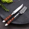 GRÄWE Steakbesteck 12-tlg., Serie Nürnberg, BRAUN Produktbild-Vorschau 3