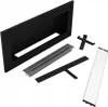 Wandkamin Bioethanol DELTA2 SLIM mit Verglasung set Produktbild-Vorschau 7