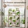 Bamworld Pflanzenständer Blumenständer Hoher Pflanzenstufen Produktbild-Vorschau 4