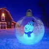 Boule de Noël gonflable en forme de bonhomme de neige, 61 Voir les images du produit 8