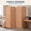 IvoQ Paraván – 4 panely – 170 x 160 cm – Skladací Náhľad obrázku produktu 3