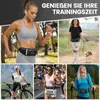 Laufgürtel Handy Lauftasche Jogging 4 Taschen Wasserdicht Produktbild-Vorschau 6