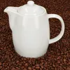Kanne Kawi 850ml mit Deckel Porzellan für Tee & Kaffee weiß Produktbild-Vorschau 2