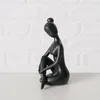 Figurka dekoracyjna Joga, kobieta, 10 cm Podgląd zdjęcia produktu 2
