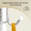 SONGMICS Garderobenständer mit Schirmständer und Marmorfuß, Produktbild-Vorschau 14