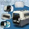 Peviasot Hundetransportbox 67,3 x 54,9 x 51,5 cm bis 17,5 Produktbild-Vorschau 4