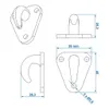 Planenhaken Kunststoff 45x39mm Produktbild-Vorschau 4