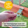 zooprinz Auslaufgehege Rabbit Run | Braun | 100x48x181cm Produktbild-Vorschau 2