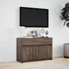 vidaXL TV-Schrank mit LED-Beleuchtung Braun Eichen-Optik Produktbild-Vorschau 4