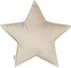 Ecru Samt Kissen 45x45cm,  Standard 100, babyfreundlich, Produktbild-Vorschau 1