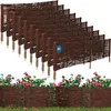 KOTARBAU® Lot de 10 Clôture Bois Bordure Jardin Extérieur Voir les images du produit 1