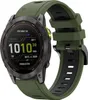Für Garmin Enduro 3 Zweifarbiges Sport Silikon Armband 26mm Produktbild-Vorschau 1