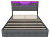 INONEFT Boxspringbett Stauraumbett 140x200 cm mit Produktbild-Vorschau 11