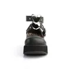 SPRITE-02 Damen Sandale von DemoniaCult, Schwarz  , EU 39, Produktbild-Vorschau 2