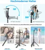 153 cm Selfie-Stick Handystativ für Smartphone, 3-in-1 Produktbild-Vorschau 4