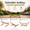 Silecomplaza, buitenhangmatstandaard, hout, eucalyptus Productafbeelding-voorbeeld 5
