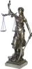 Justitia Figur 33 cm Göttin der Gerechtigkeit Statue mit Produktbild-Vorschau 8
