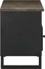 vidaXL TV-Schrank 100x33x46 cm Massivholz Mango Produktbild-Vorschau 3