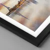 Gerahmtes Poster - Schwarzer Rahmen - Fluss Wolkenkratzer Produktbild-Vorschau 2